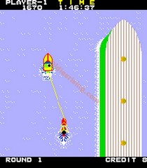 une photo d'Ã©cran de Water Ski sur Arcade